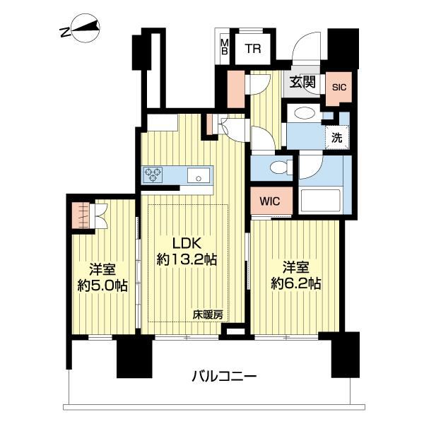 2LDK apartment in Toshima Ward, Tokyo - Photo 1