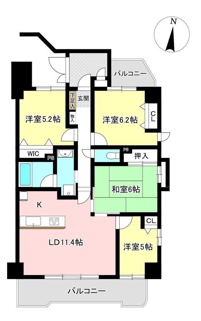4LDK apartment in Mizuho Ward, Nagoya, Aichi - Photo 1