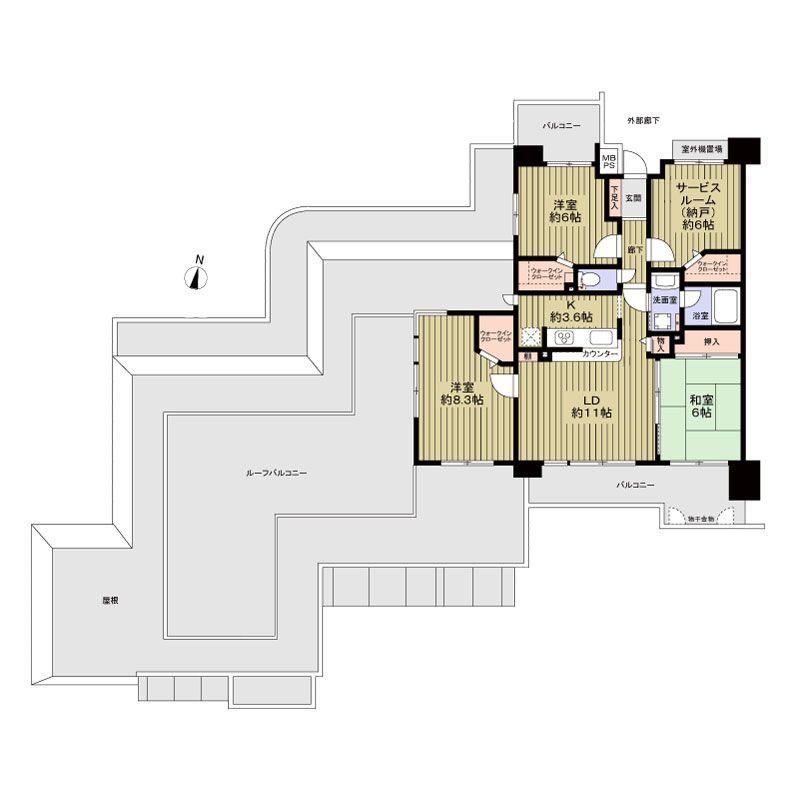 3LDK+S apartment in Kawaguchi, Saitama - Photo 1