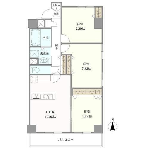 3LDK apartment in Chuo Ward, Osaka - Photo 1