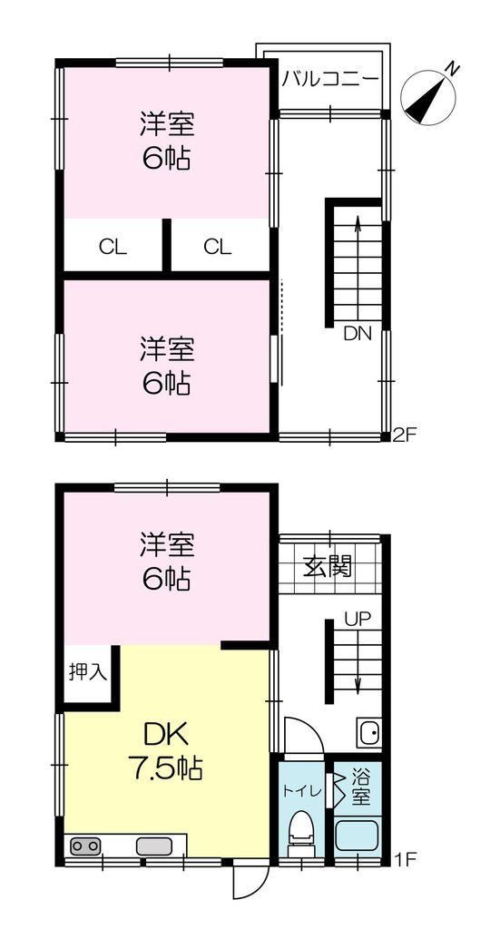 3DK house in Akashi, Hyogo - Photo 1