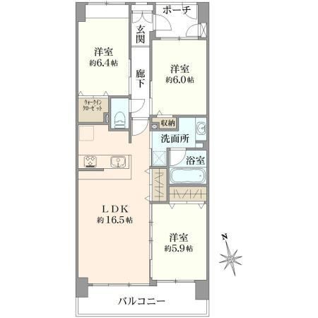 3LDK apartment in Fujisawa, Kanagawa - Photo 1