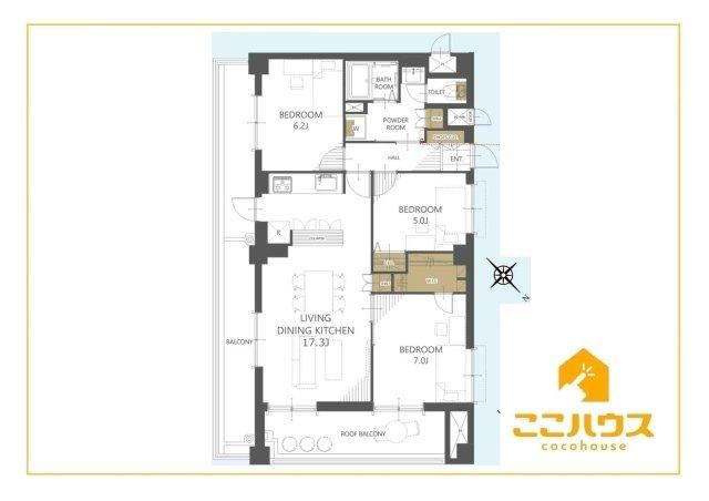 3LDK apartment in Naha, Okinawa - Photo 1