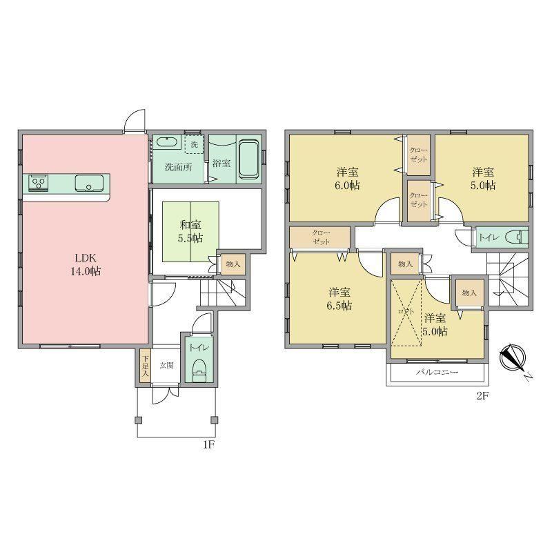 5LDK house in Nishiyodogawa Ward, Osaka - Photo 1