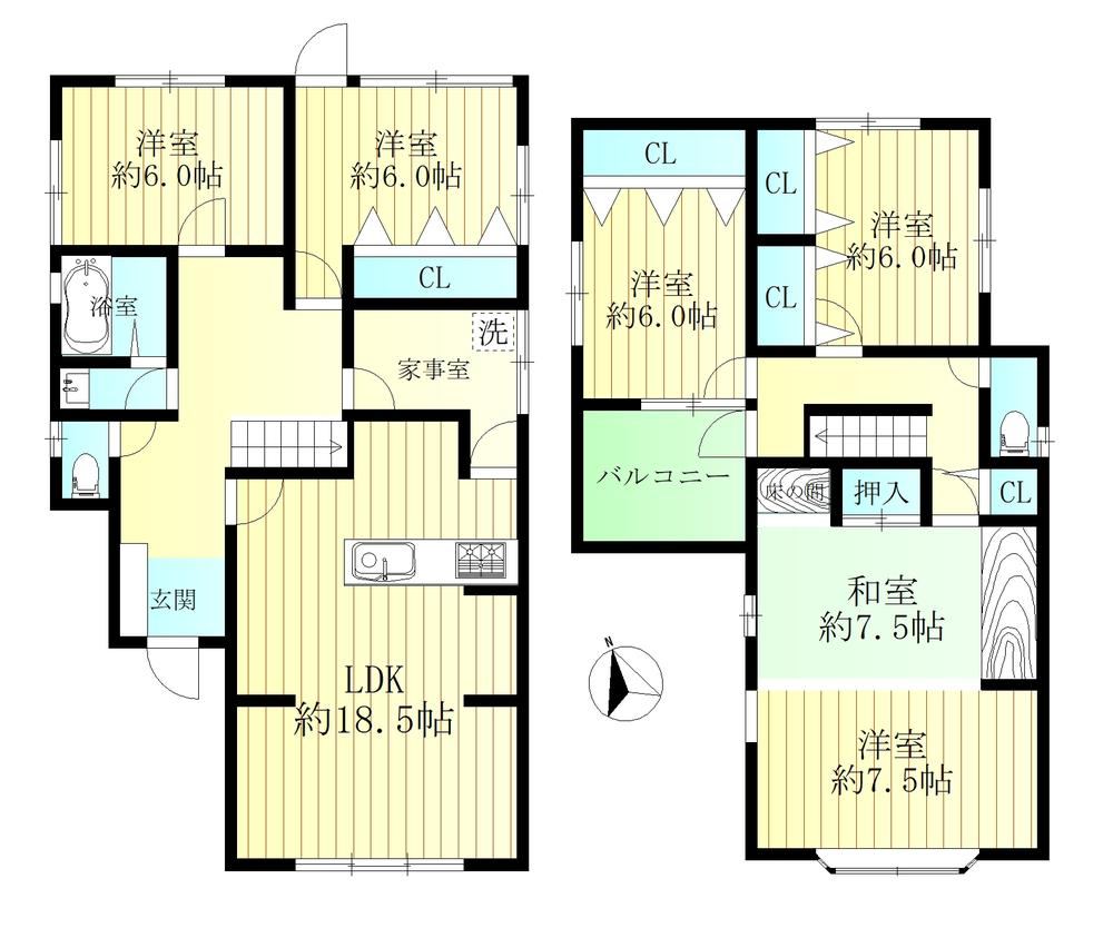 5LDK+S house in Akashi, Hyogo - Photo 1