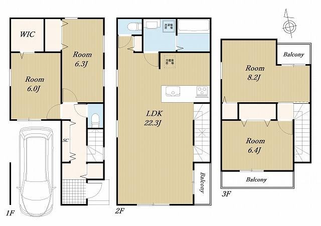 75 m² land in Meguro Ward, Tokyo - Photo 1