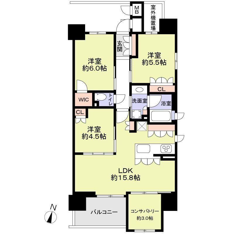 3LDK apartment in Mizuho Ward, Nagoya, Aichi - Photo 1