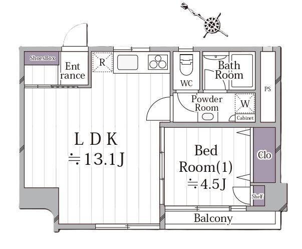 1LDK apartment in Isogo Ward, Yokohama, Kanagawa - Photo 1