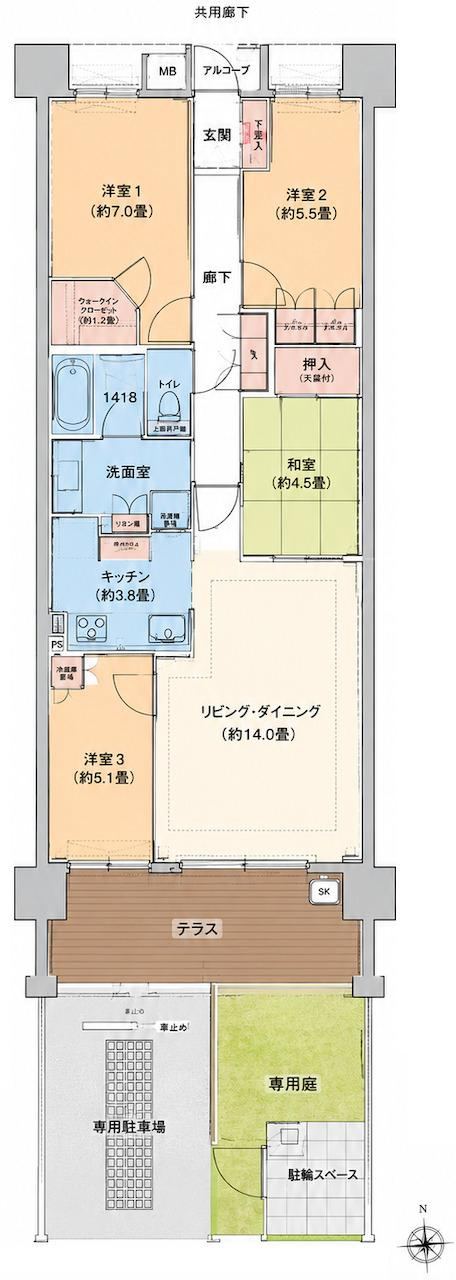4LDK apartment in Nakamura Ward, Nagoya, Aichi - Photo 1