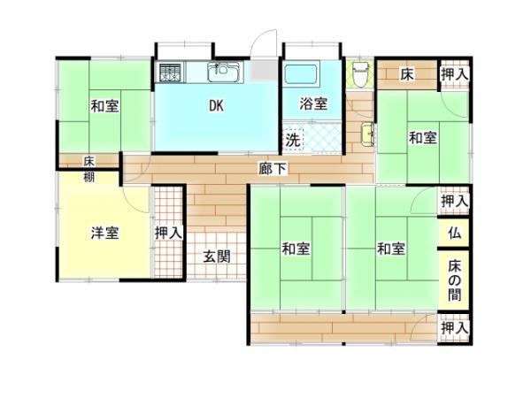 5DK house in Kobayashi, Miyazaki - photo 2