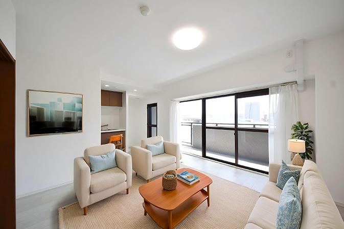 2LDK+S apartment in Naka Ward, Hiroshima - Photo 1