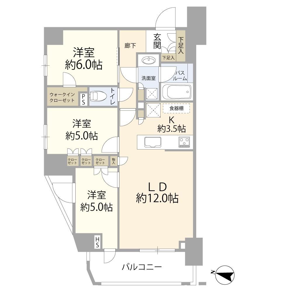 3LDK apartment in Edogawa Ward, Tokyo - Photo 1