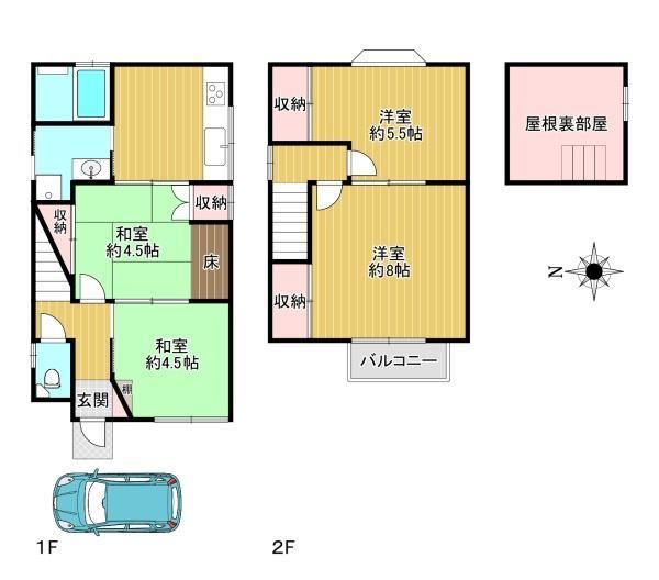 4DK house in Habikino, Osaka - Photo 1