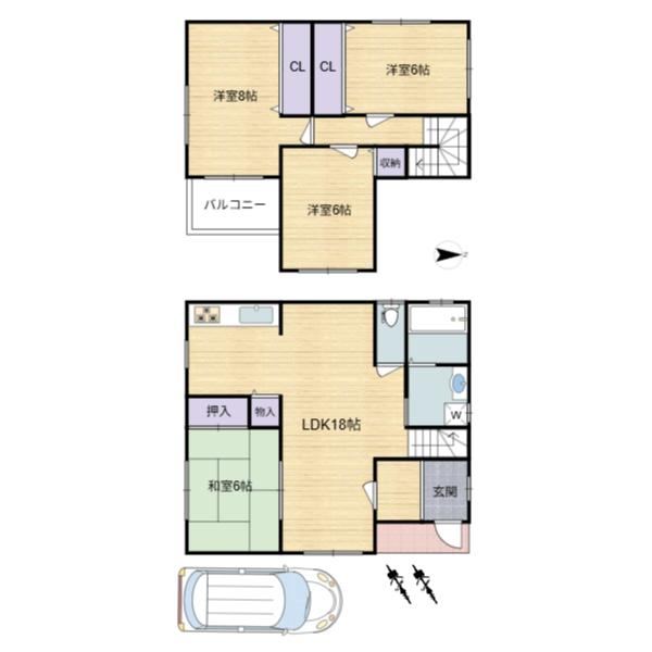 4LDK house in Mihara Ward, Sakai, Osaka - Photo 1