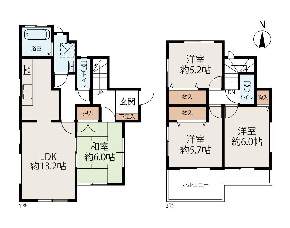 4LDK house in Koshigaya, Saitama - Photo 1