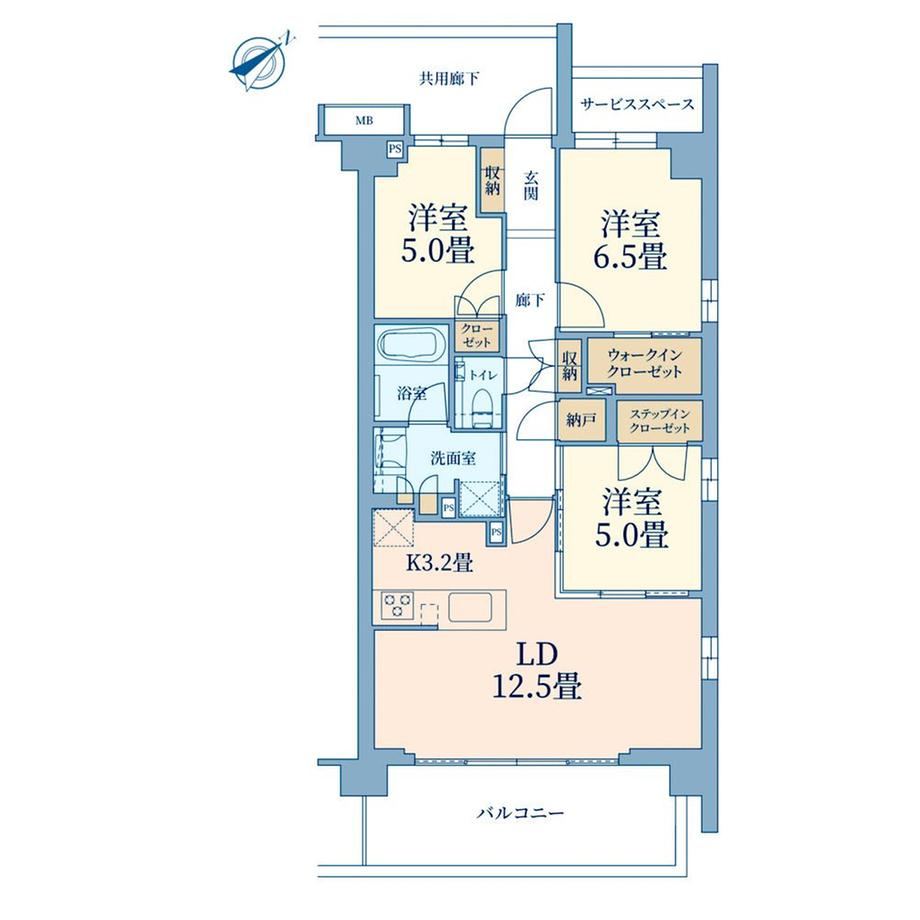 3LDK apartment in Setagaya Ward, Tokyo - Photo 1