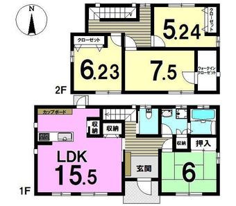 4LDK house in Ena