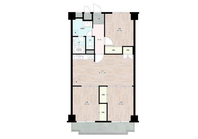 3LDK apartment in Shimizu Ward, Shizuoka - Photo 1
