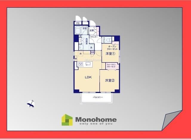2LDK apartment in Sumida Ward, Tokyo - Photo 1