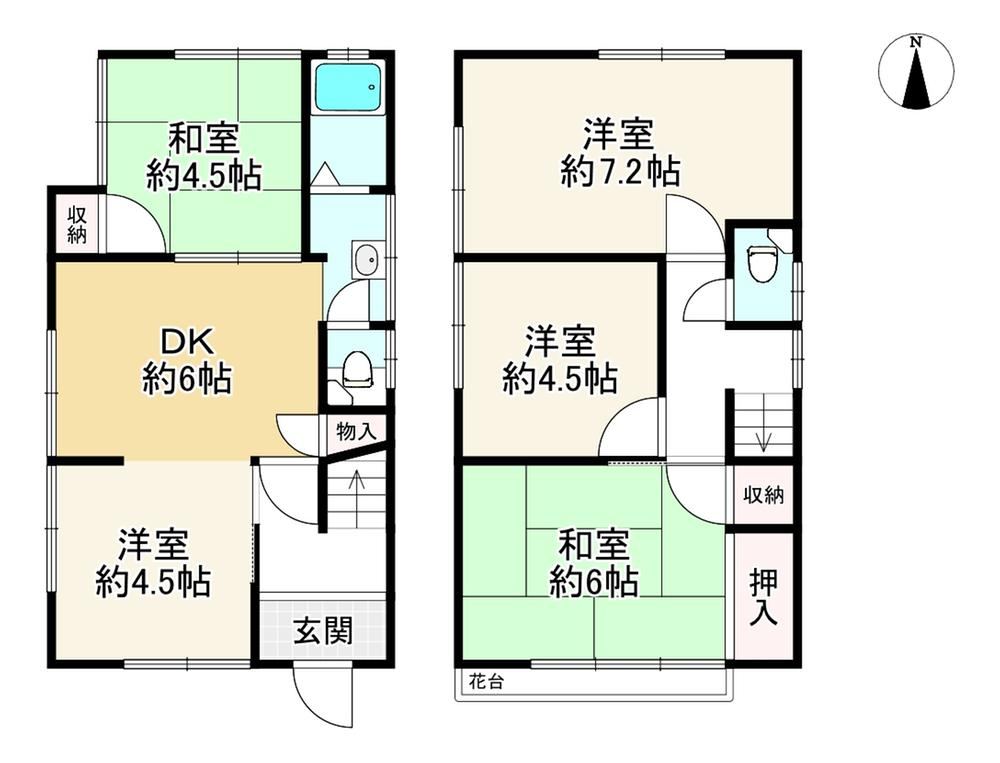 5DK house in Higashinada Ward, Kobe, Hyogo - Photo 1