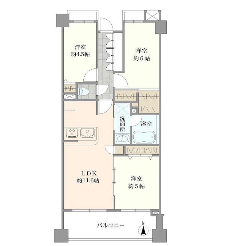 3LDK apartment in Ota Ward, Tokyo - Photo 1