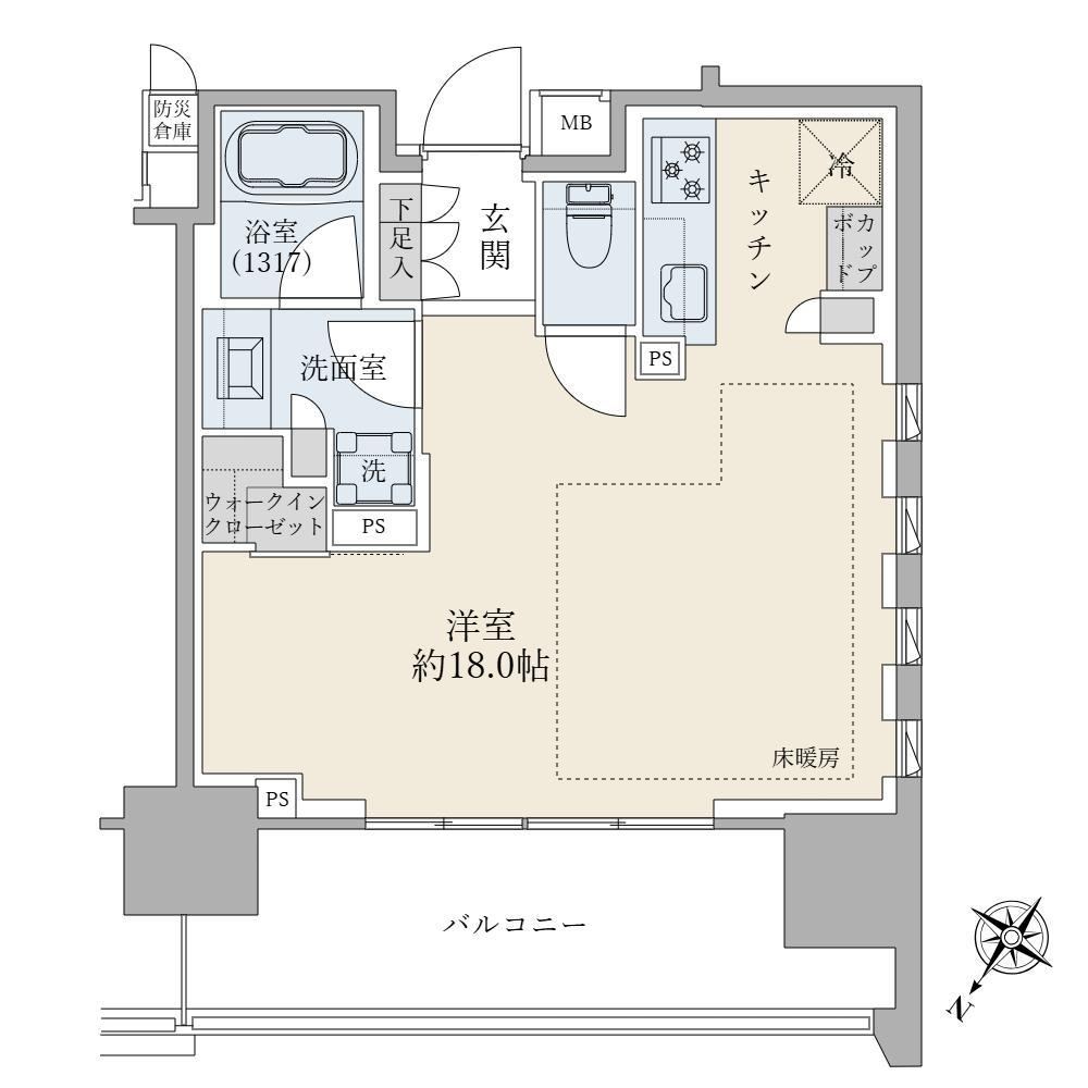 studio apartment in Shinagawa Ward, Tokyo - Photo 1