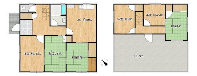 5DK house in Toyono, Toyono District, Osaka - Photo 1
