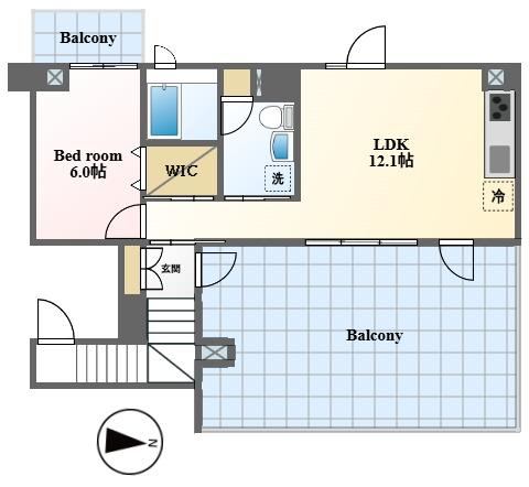 1LDK apartment in Ota Ward, Tokyo - Photo 1