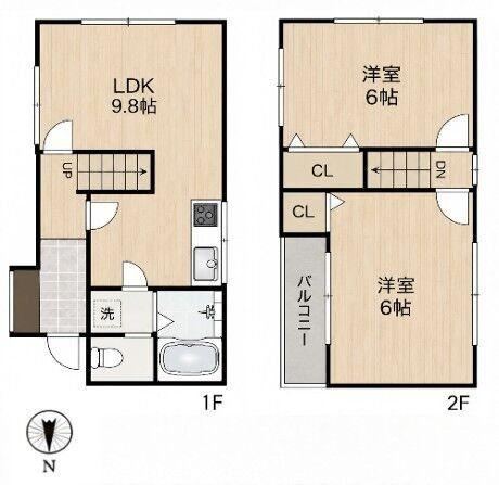 2LDK house in Edogawa Ward, Tokyo - Photo 1