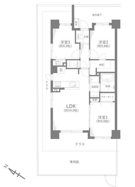 3LDK apartment in Kawaguchi, Saitama - Photo 1