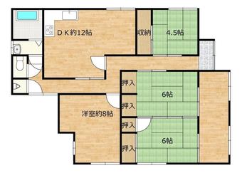 3LDK house in Kama