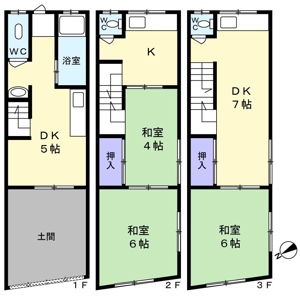 3DDKK house in Taisho Ward, Osaka - Photo 1