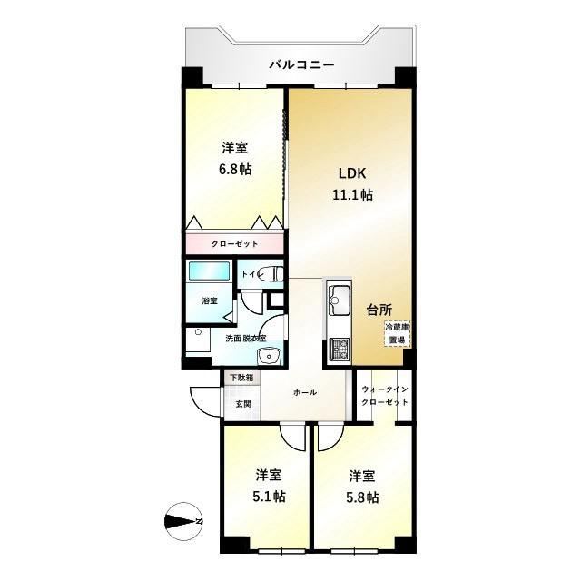 3LDK apartment in Minami Ward, Sapporo, Hokkaido - Photo 1