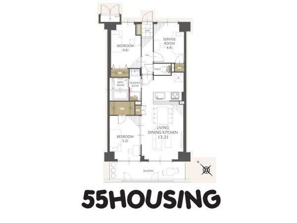 3LDK apartment in Minuma Ward, Saitama - Photo 1