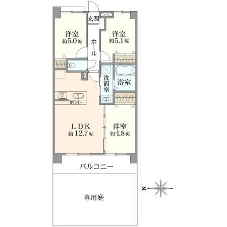3LDK apartment in Chofu, Tokyo - Photo 1