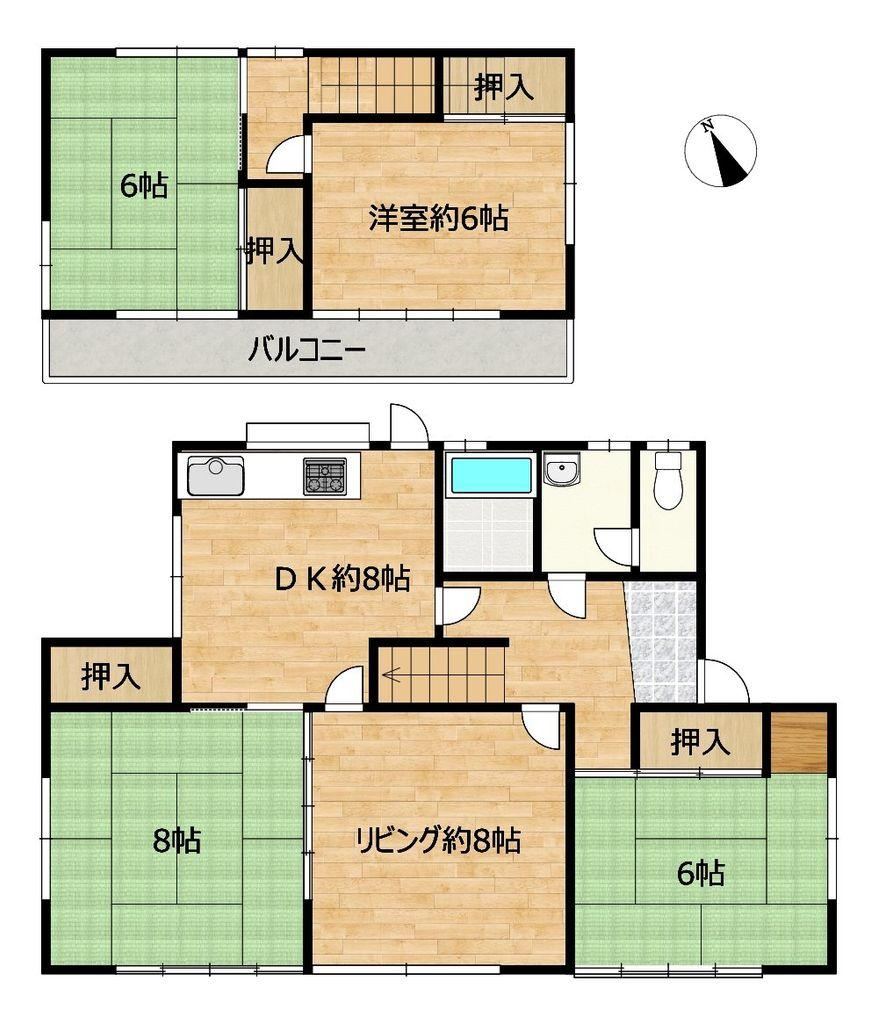 3LDK house in Tsuchiura, Ibaraki - Photo 1