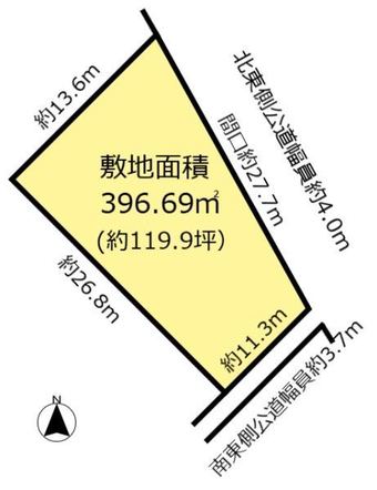 plot of land in Kota, Nukata District