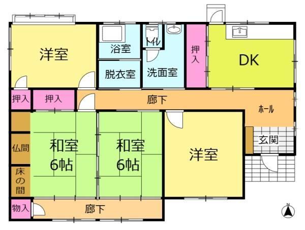 4DK house in Kota, Nukata District, Aichi - Photo 1