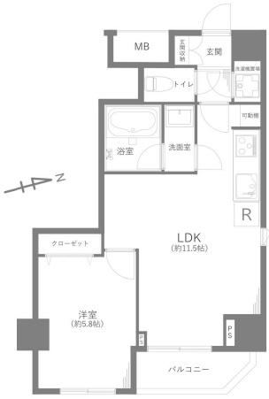 1LDK apartment in Taito Ward, Tokyo - Photo 1