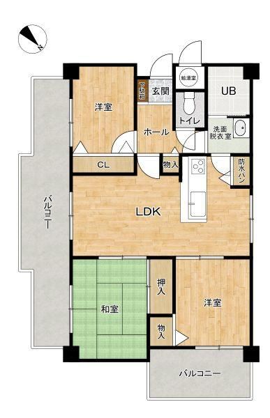 3LDK apartment in Minami Ward, Fukuoka - Photo 1