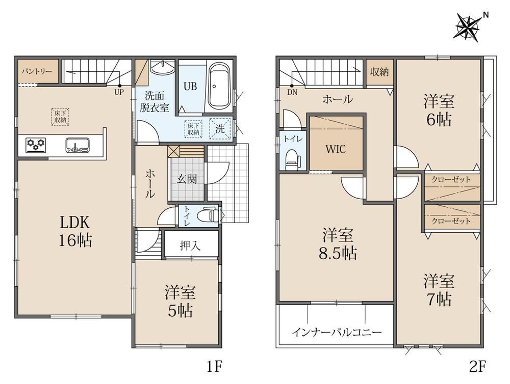 4LDK house in Koshigaya, Saitama - Photo 1