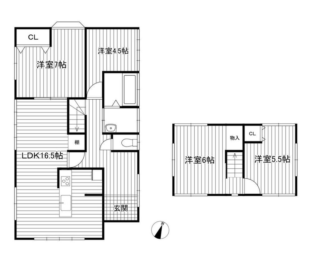 4LDK house in Okagaki, Onga District, Fukuoka - Photo 1