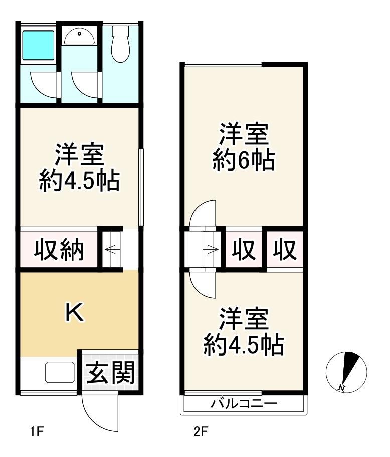 3K house in Daito, Osaka - Photo 1