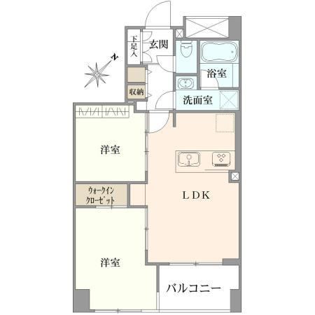 2LDK apartment in Chuo Ward, Tokyo - Photo 1