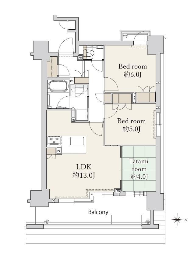 3LDK apartment in Nakagyo Ward, Kyoto - Photo 1