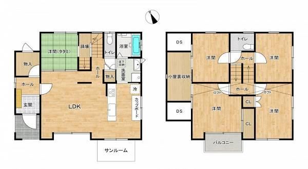 4LDK house in Ozu, Kikuchi District, Kumamoto - Photo 1