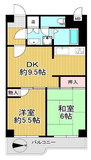 2DK apartment in Yodogawa Ward, Osaka - Photo 1
