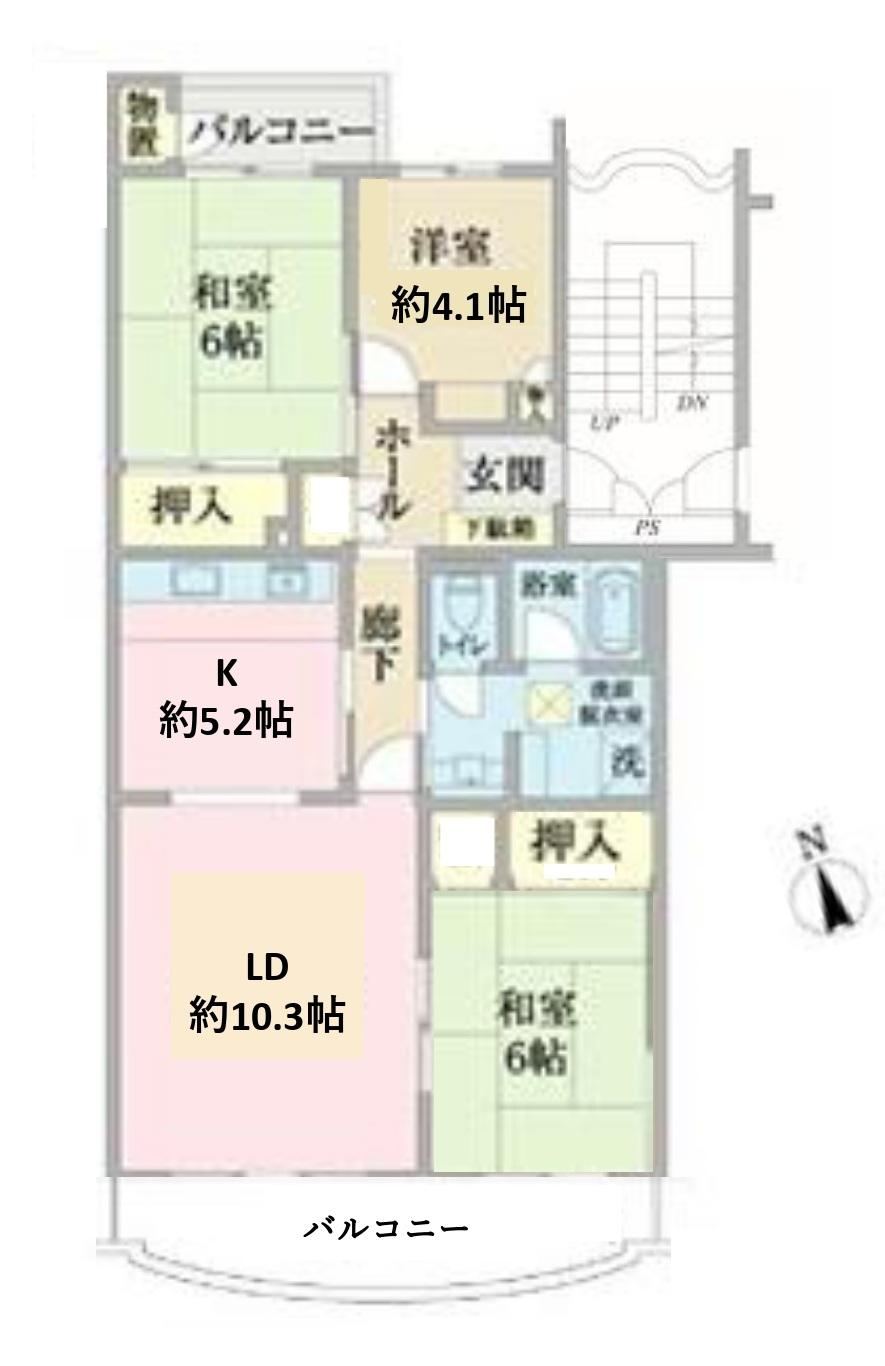 3LDK apartment in Yokosuka, Kanagawa - Photo 1