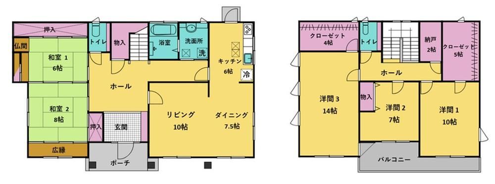 5LDK+S house in Natori, Miyagi - Photo 1