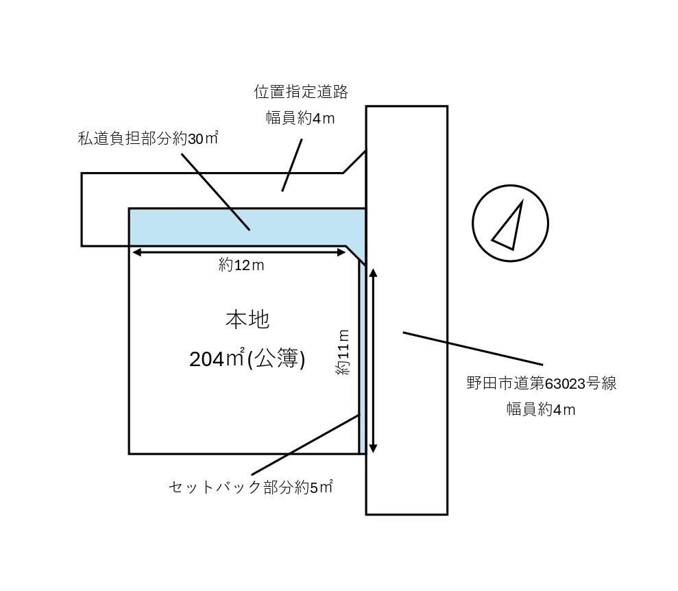 204 m² land in Noda, Chiba - Photo 1